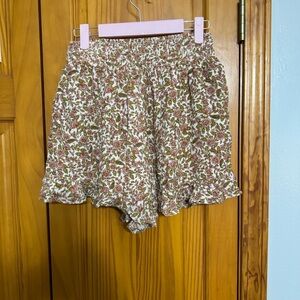 Black Tape Floral Textured Fabric